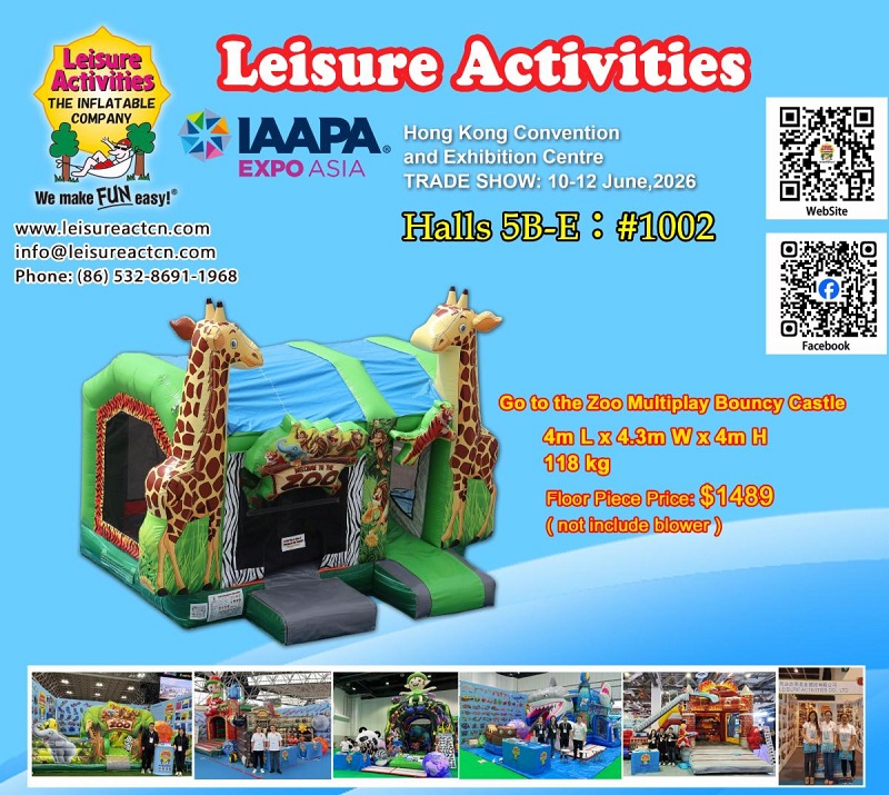 2026 IAAPA EXPO ASIA Honkongas – nuoširdžiai kviečiame atsiimti VIP bilietą ir apsilankyti mūsų parodoje. 2026 IAAPA EXPO ASIA Honkongas – nuoširdžiai kviečiame atsiimti VIP bilietą ir apsilankyti mūsų parodoje.